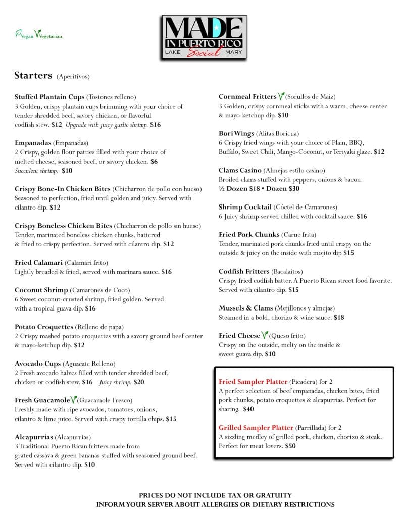 page 1 menu lake m copy